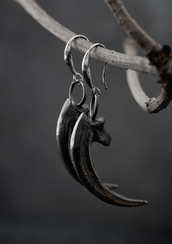 Morganite Claw Set Shepherd Hook Earrings – KAVALRI